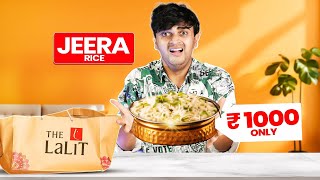 Rs100 vs Rs200 vs Rs1000 Jeera Rice [upl. by Nnylear]