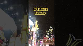 Night stroll in Ximending Taipei Taiwan [upl. by Eniamraj]