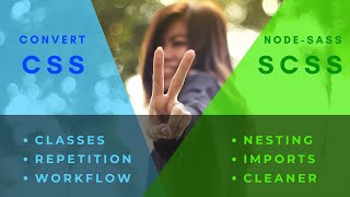 CSS to SCSS Tutorial  React Lists for Beginners 5 Converting CSS to SCSS [upl. by Sivolc]