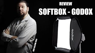 Review  Softbox da Godox  Suporte tipo Bowens [upl. by Eissoj880]