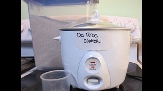 How to cook RICE in DA RICE COOKER [upl. by Attenhoj963]