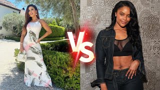 Ajiona Alexus Vs Andrea Espada Lifestyle comparison 2024 [upl. by Hatti]