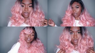 Color Series 28 Pink Wig Reviews 💕🌸🎀 [upl. by Hemetaf]