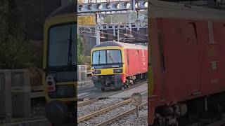 Royal Mail class 325 being pulled by DB class 66 at Newport [upl. by Gilberta614]