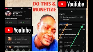 DO THIS AND GET MONETIZED [upl. by Adnohsal]