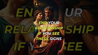 7 Signs That You Should End Your Relationship stoicism relationshipadvice shorts shortvideo [upl. by Aisanahta112]