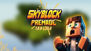 Minecarft skyblock premade server setup 1881204 🚀 [upl. by Pogue]