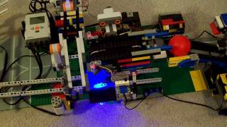 Lego Mindstorms NXTRCX Ball Machine [upl. by Willtrude]