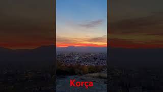 Sunset 🌅 korca albania shqip edirama perendim shqiperi [upl. by Ardnuhsor692]