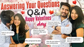 Answering your Questions👍  Q amp A⁉️ Happy Valentines day❤️ SiriChalla  SiriChallaOfficial [upl. by Richie]