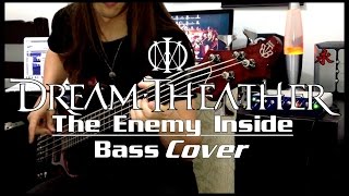 DREAM THEATER  THE ENEMY INSIDE BASS COVER BY RAPHAEL DAFRAS [upl. by Rosy]