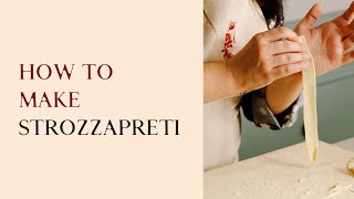 How to make strozzapretti [upl. by Heeley]