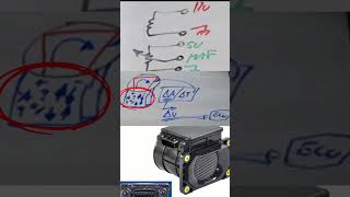 Sensor MAF de 7 pines mecanicaautomotriz inyeccionelectronica fypシ゚viral parati follow [upl. by Onaled]