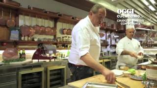 Video Ricetta Crudo di Agnello su tavoletta di Polenta e Prosciutto cotto [upl. by Whitcomb166]