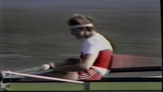 1984 Womens Rowing Coxed Fours Lake Casitas [upl. by Fredra]