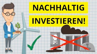 Nachhaltig Investieren  sogar mehr Rendite inkl nachhaltige ETFs Musterportfolio [upl. by Greenwald]