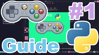 01  Open Close Background and Colors  Beginners Guide to Pygame Zero [upl. by Ralaigh]