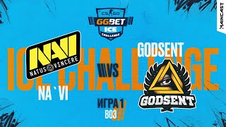 NAVI vs GODSENT Map 1 Overpass Best of 3 ICE Challenge 2020 [upl. by Nerfe412]