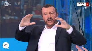 Ubaldo Pantani imita Matteo Salvini dopo le elezioni  Quelli che il calcio 11032018 [upl. by Dareg]