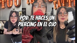 Bélico excéntrico y con flow de malandrín asi es tu nuevo piercing asmr humor piercing comedy [upl. by Rae45]