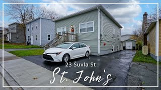 Home for Sale 23 Suvla St St Johns Newfoundland [upl. by Blum214]