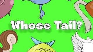 Whose Tail  Learn Animals Song for Kids [upl. by Ultima443]