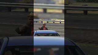 His whole life flashed before his eyes 😂 gta gta5 shorts [upl. by Yemrej689]