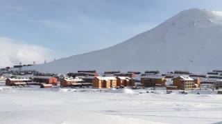 Longyearbyen Town Panorama [upl. by Feliza641]