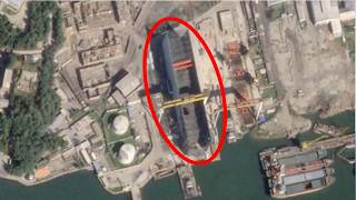 Classified North Korean MegaShip Spotted Sparks Global Alarm [upl. by Duaner733]