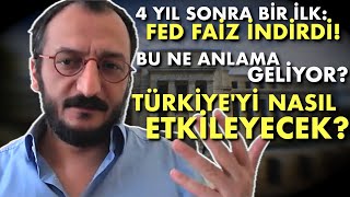 🔴 FEDİN FAİZ İNDİRİMİ TÜRKİYEYİ NASIL ETKİLER  Dr İlhan Döğüş [upl. by Claudell]