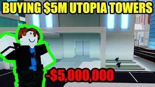 BUYING the MOST EXPENSIVE 5 MILLION APARTMENT  Roblox Mad City [upl. by Wolram]