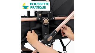 Poussette 3 en 1 PoussettePratique™ NOVA [upl. by Inus]