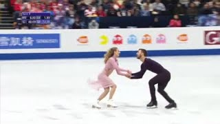 Mondiaux de patinage  Papadakis et Cizeron sacrés pour la 4e fois [upl. by Sherye]