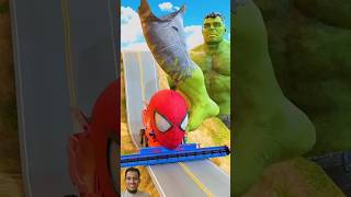 🟢 Hulks Foot Hammer Spinner cartoon foryou funny shorts animation youtubeshorts [upl. by Eisac]