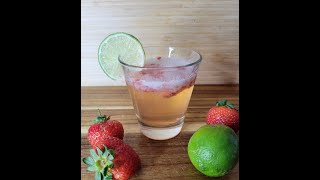 Strawberry Lime Mimosa Recipe [upl. by Epifano]