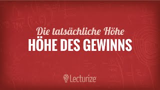 Die tatsächliche Höhe des Gewinns bei Monopolen VWL DE [upl. by Schroth]