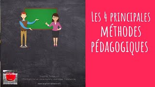 💡🔎 Voici les 4 principales méthodes pédagogiques en formation [upl. by Greta]