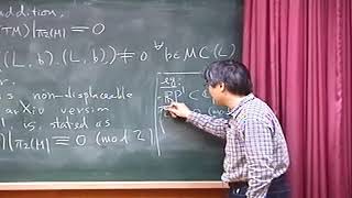 Hiroshi Ohta Nagoya Uni  Antisymplectic involution and Floer cohomology  20100112 [upl. by Erland]