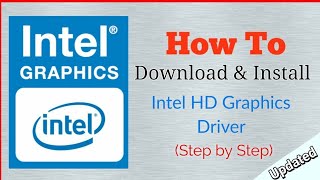 How to Download and Install Intel Graphics Driver in PcLaptop Step by Step [upl. by Leval]