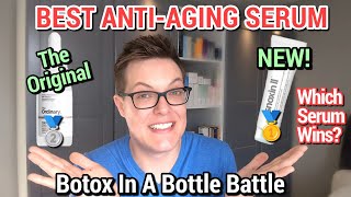 BOTOX IN A BOTTLE BATTLE  The Ordinary Argireline VS Indeed Labs Snoxin II Serum [upl. by Everick]