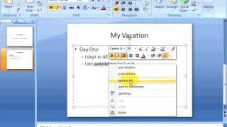 PowerPoint 2007 Tutorial 11 PowerPoint Basics [upl. by Braden]