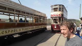 Beamish Trams Easter Weeken 2019 [upl. by Pernas807]