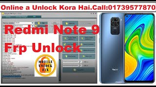 Redmi Note 9 Frp Bypass By Octoplus FRP Tool [upl. by Raines]