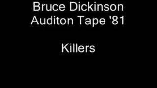 Iron Maiden  Bruce Dickinson Audition Tape  Killers [upl. by Libbey]