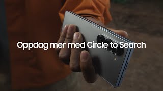 Circle to Search på Galaxy Z Fold 6 foldbare telefoner  Galaxy AI  Samsung Norge [upl. by Assiran]