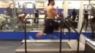 Robert Gill Arizona Cardinals 25MPH treadmill BUBBYGILL10 [upl. by Shamrao]