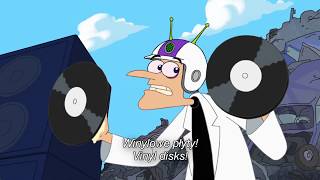 FHD PL Phineas and Ferb  Theres A Platypus Controlling Me Polish version w lyrics amp translat [upl. by Lletnwahs]