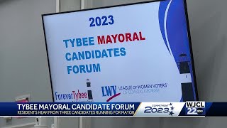 Three candidates running for Mayor of Tybee Island answer questions voice opinions [upl. by Branca]