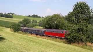 216 224 auf Lastprobefahrt nach Freyung [upl. by Eyllib]