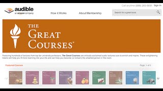 Audible Great Courses Review [upl. by Okir]